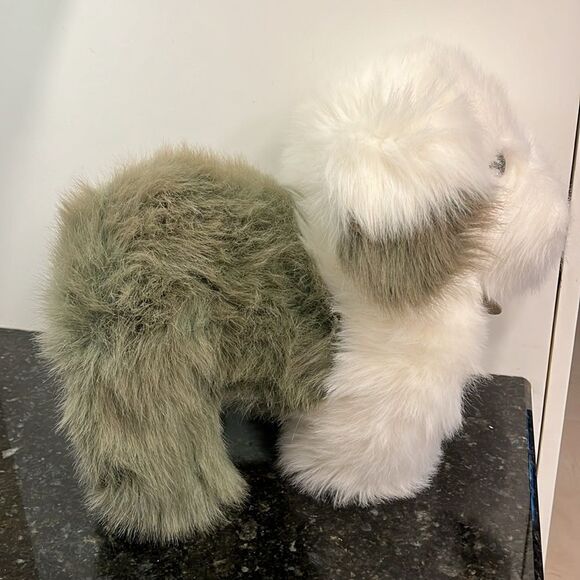 Vintage 1987 Dakin Soft Classics Sheep Dog Plush Stuffed Animal Toy Stands 13” - Picture 6 of 10